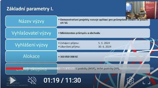 2. Seznámení se důležitými parametry výzvy 2. Seznámení se důležitými parametry výzvy