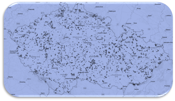 Mapa dotační podpory